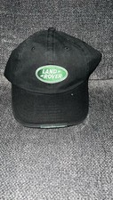 Black Land Rover Above And Beyond Baseball Cap OS NWOT Sample