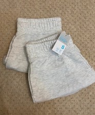 2x New Light Grey Shorts, Size Small, Pockets, Womens, Girls, Drawstring, Comfy