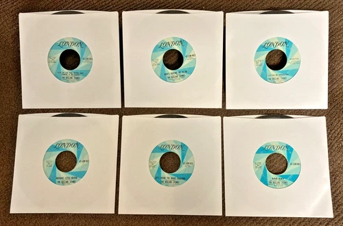 The Rolling Stones 45 RPM Record Lot (7 total/6 pictured)