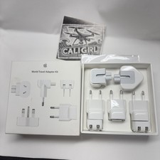 Apple MD837AM/A World Travel Adapter Kit - White for sale online