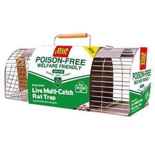 Image of The Big Cheese Poison Free Ready Baited Rat Trap Live Catch Rat Mouse Control Tr
