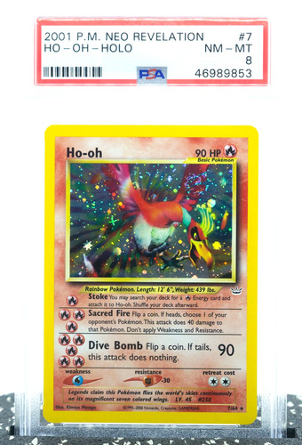 Ho-oh (Unlimited) graded PSA 8 for sale on eBay