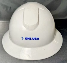 Durashell Hard Hat Head Protection 6.5-8 Orange Type I Class OHL USA Full Brim