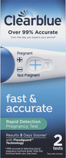 Rapid Detection Pregnancy Test, Home Pregnancy Kit, 2 Count