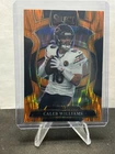 2025 Panini Select - Concourse Caleb Williams #73 Orange Prizm Shock /499
