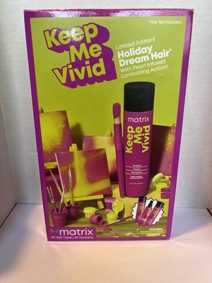 Matrix KEEP ME VIVID  3 piece set  Set - Shampoo; Conditoner; Miracle Creator