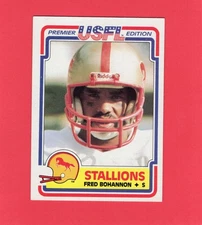 1984 Topps USFL Football (#1-132) - Pick A Card, NM condition