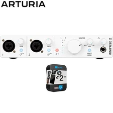 Arturia MiniFuse 2 2x Input USB-C MIDI Audio Interface with 26 Month Protection