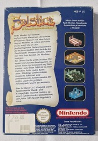 Nintendo NES Isometric Action Adventure SOLSTICE HeroQuest Landstalker Cadaver