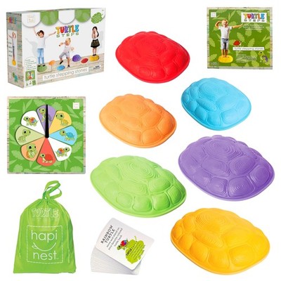 Turtle Balance Stepping Stones for Kids, Obstacle Course Coordination Game fo...