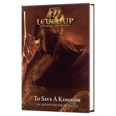 Level Up 5e RPG Advanced 5th Edition D&D To Save a Kingdom Campaign Book - Neu