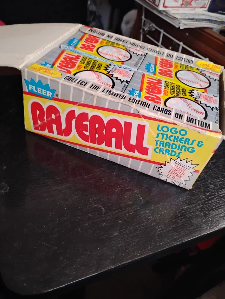 1989 Fleer Baseball Wax Box 36 Packs Ken Griffey Jr RC Rookie Billy Ripken FF ? - Image 4 of 4