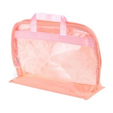Dust Handbags, Clear Purse Storage Organizer S Size Style 2, Pink