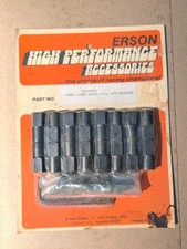Erson E9120121 Vintage Usa Posi Lock Nuts 716 Std Rocker Set Of 16 V8 V-8 Nos Erson E9120121 Vintage Usa Posi Lock Nuts 716 Std Rocker Set Of 16 V8 V-8 Nos