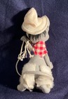 Vintage Annalee 1970 Fireman with Ladder Red Hat Doll & 1971 Cowboy with Rope! — photo 4