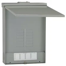 NEW 125 Amp 12-Space 3-Phase Outdoor Main Lug Circuit Breaker Panel Weatherproof