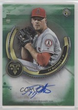 2019 Topps Triple Threads Rookie Emerald 23/50 Ty Buttrey #RAU-TB Auto 19wd