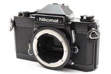  Near MINT Nikon Nikomat FT2 Black 35mm SLR Camera Body Meter Works from JAPAN