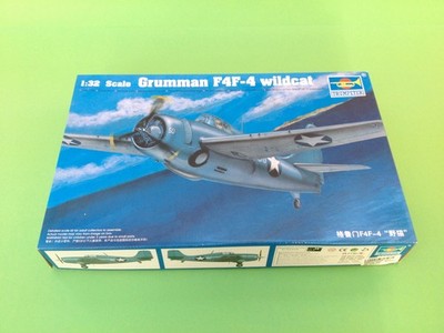 1:32 TRUMPETER 02223  Grumman F4F-4 WILDCAT - Gegner der japanischen ZERO