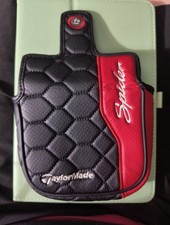 TaylorMade Spider Limited Mallet Putter Headcover Preowned Condition GREAT