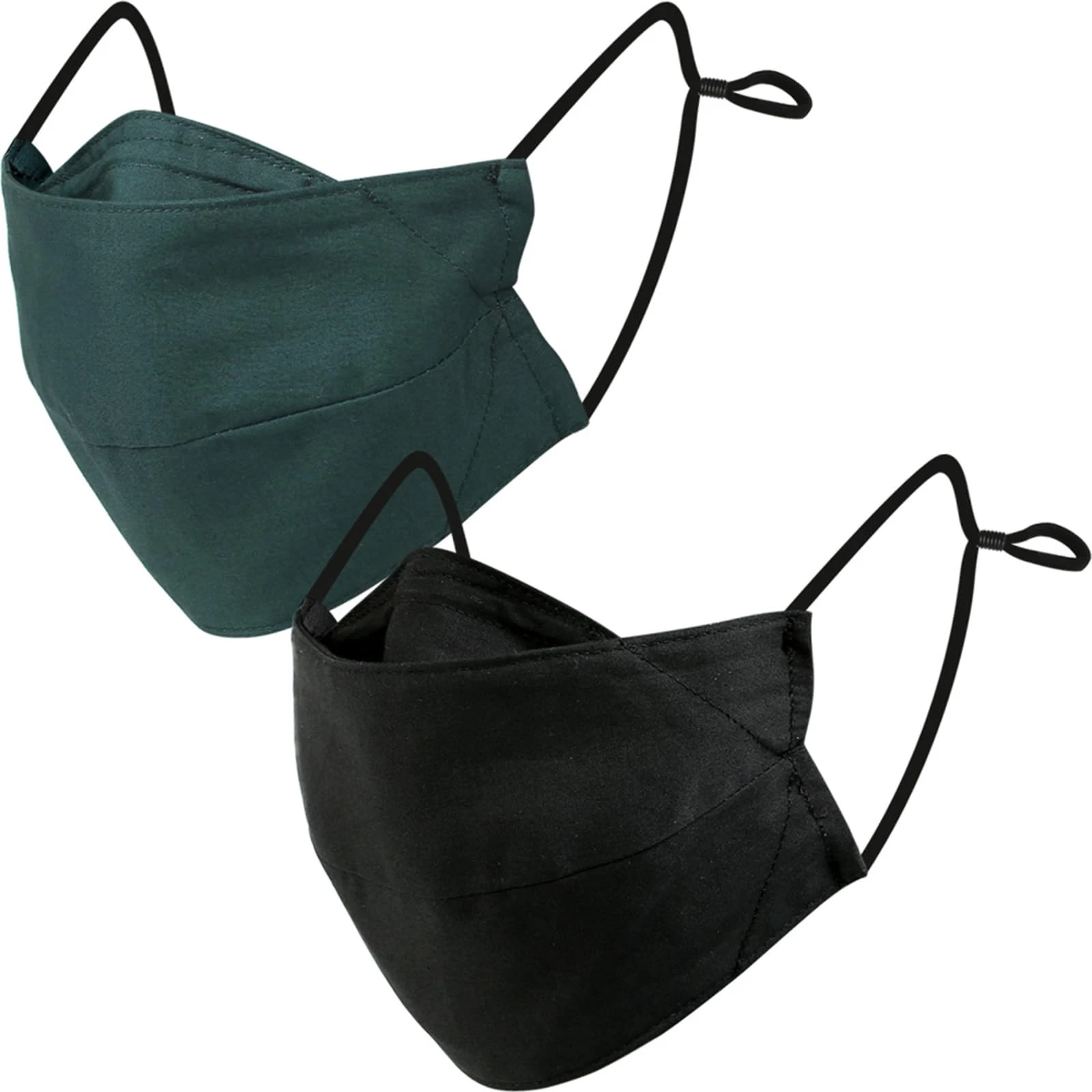 BASE CAMP Reusable Cloth Dust Face Masks 100% Cotton Washable Adjustable Brea...