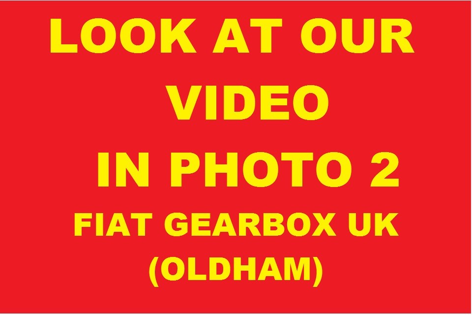 FIAT  500 GEARBOX  RECON  1242cc /  1368cc  5 SPEED    BEST WARRANTY