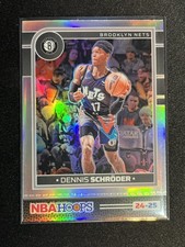 2024-25 Hoops #60 Dennis Schroder Premium Prizms Silver - FAST USA SHIPPING