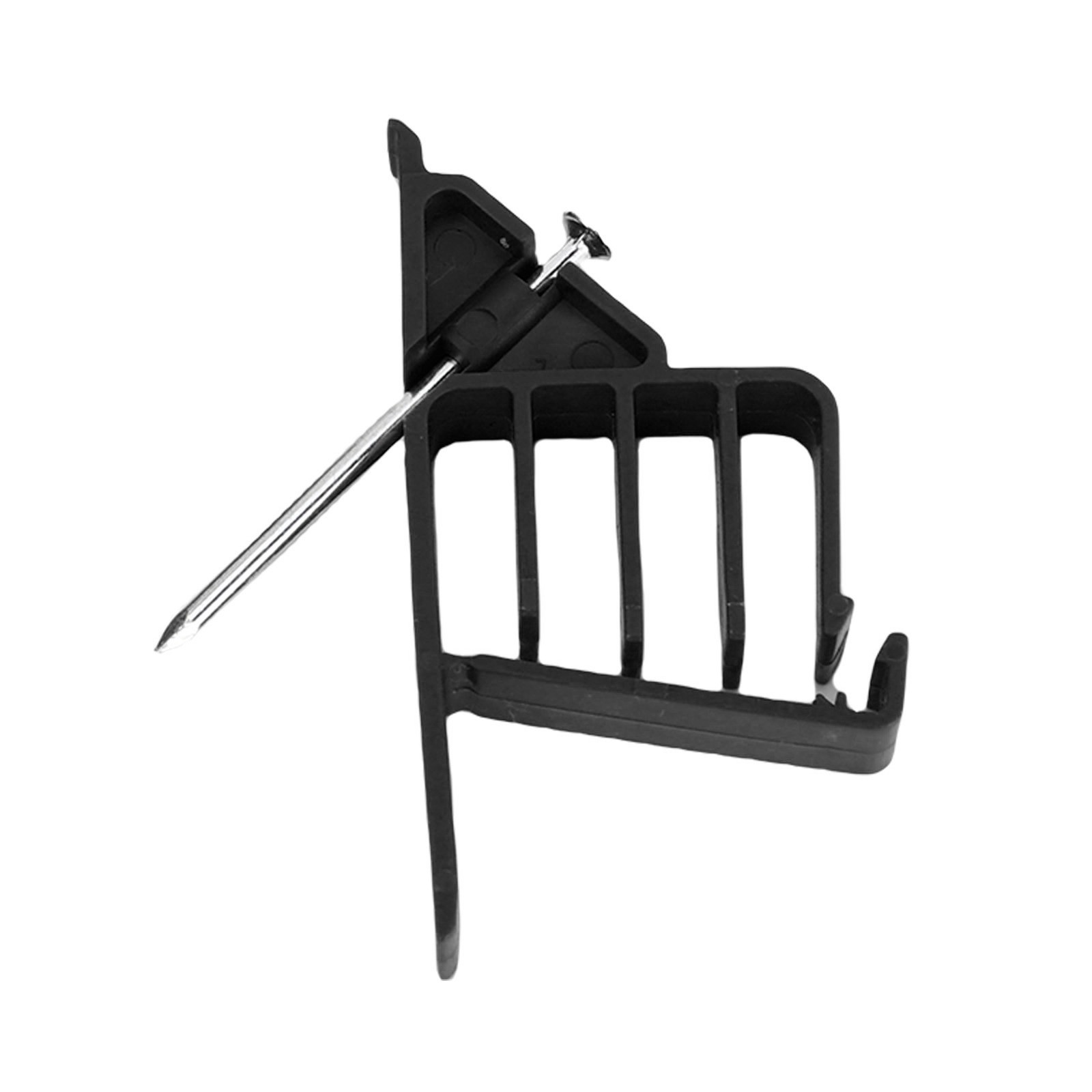 ­Black 25PCS Electrical Cable Stackers Plastic Wire Fastening Clips And