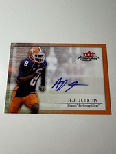 2012 Fleer Retro 2000 Autographics AJ Jenkins Base Auto RC Rookie SP