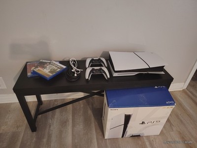 Sony PlayStation 5 Disc Edition 1 TB  - PS5 Console w/ 2 Controllers & 3 Games