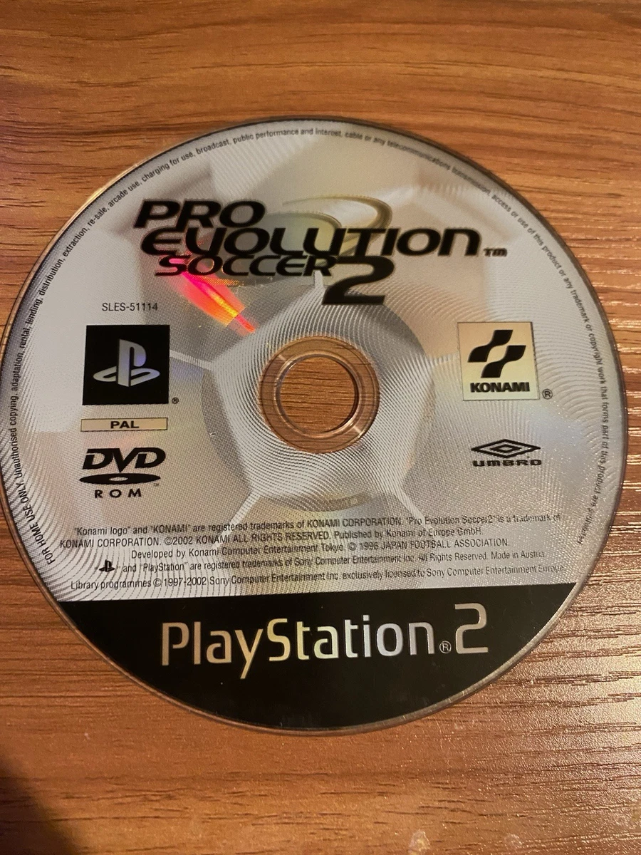 Jeu PS2 Pro Evolution Soccer 2 - Version PAL - Boîte Complète Bon état