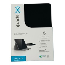 Speck Balance Folio Case for iPad 10.2" 2019-2021 7th 8th  9th Gen Black