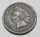1886 T2 INDIAN HEAD CENT,TOUGHER COIN!!!!(A8)