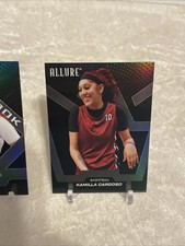 2025 UD ALLURE SE KAMILLA CARDOSO #70 RC ROOKIE BLACK RAINBOW SKY