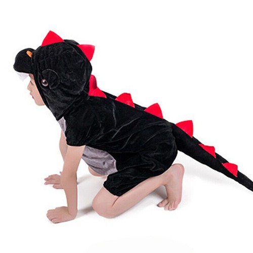 Kinder Dinosaurier Kostüm Halloween Krokodil Kostüm Cosplay Unisex Overall .DE - Bild 9 von 25