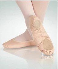 Angelo Luzio totalStretch 202A Leather Ballet Shoe TPink Ladies sizes split sole