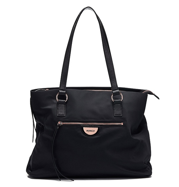 mimco shoulder bag black