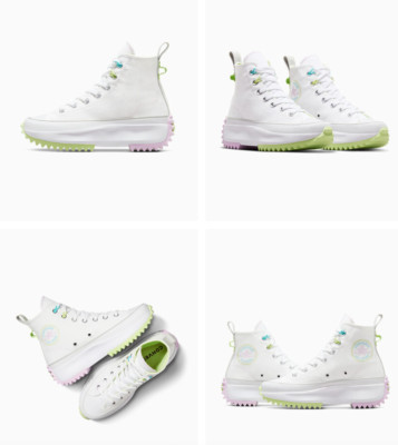 NEW CONVERSE Women's Run Star Hike Utility Pop Shoes A09836C
