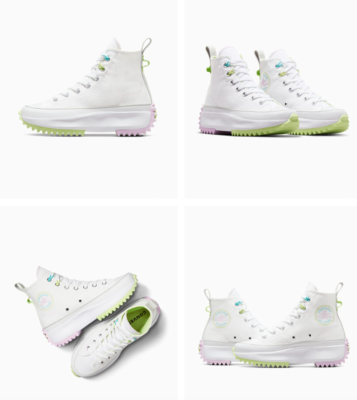 CONVERSE RUN STAR HIKE HI 厚底スニーカー　24cm 白 Amazon.com | Converse Model Run Star Hike Utility Leather