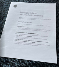 Apple Computer Installing Software Using Documentation Final Cut Express Guide