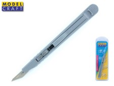 Taglierino con lama a scomparsa tipo 10A Grigio PKN3216-10A - modelcraft modelli