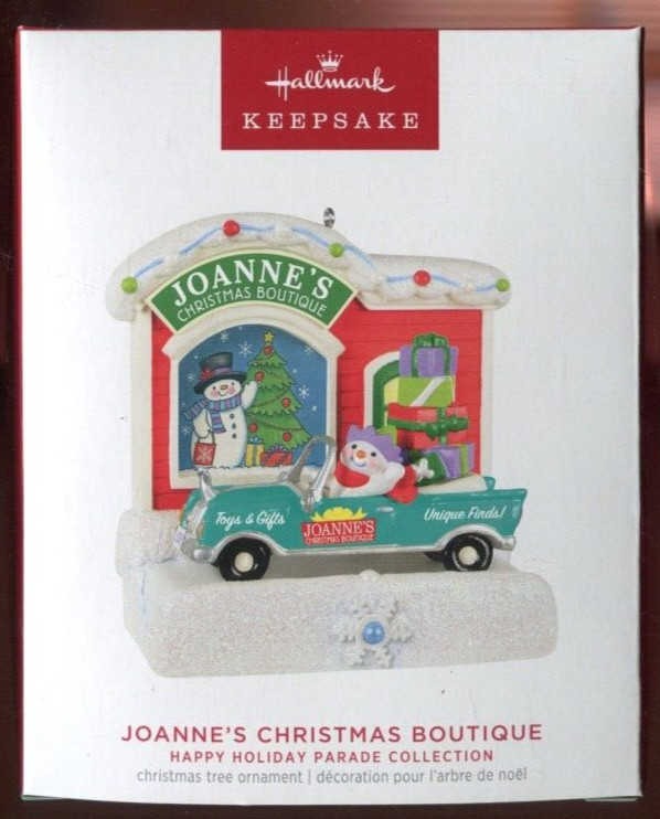 2023 Hallmark Ornament JOANNES CHRISTMAS BOUTIQUE Storyteller Holiday Parade NIB