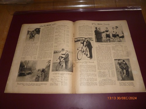 CICLISMO 17 AGOSTO 1923 ASIENTOS CONFORT EN BICICLETA, HIGHLANDS, GOSSIP ROAD & PATH - Imagen 8 de 11