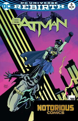 Batman #6 Variant Rebirth DC Comics 1st Print EXCELSIOR BIN