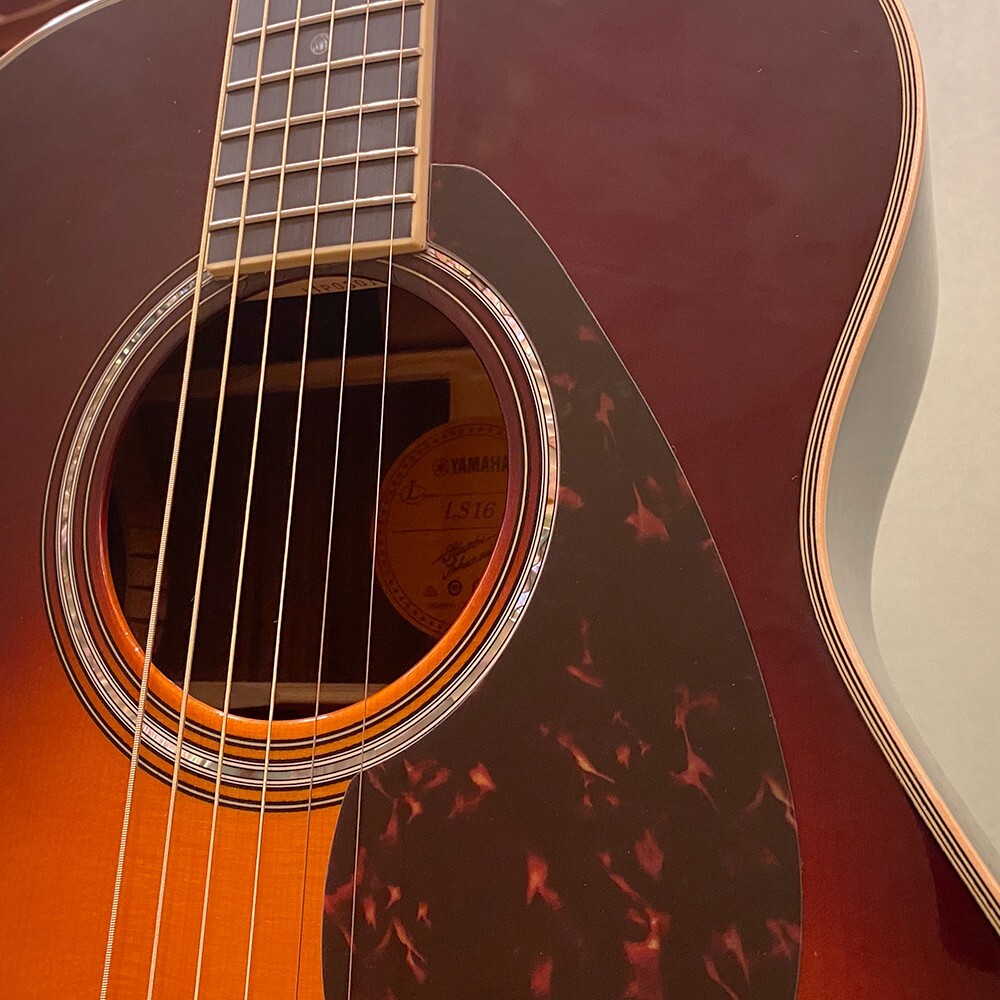 YAMAHA / LS16 ARE Acoustic guitar Brown Sunburst From JAPAN | eBay