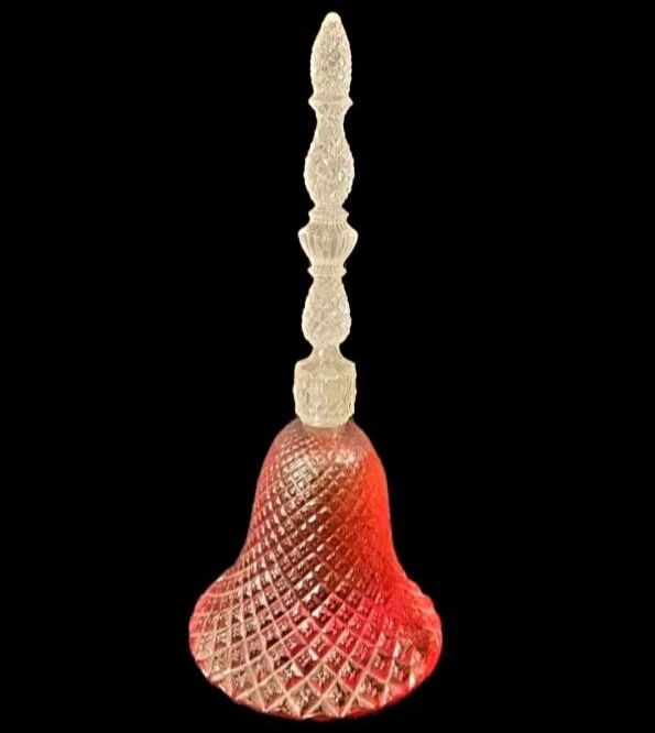 Vintage Avon Pink Rosepoint Bell  Charisma Cologne 1977