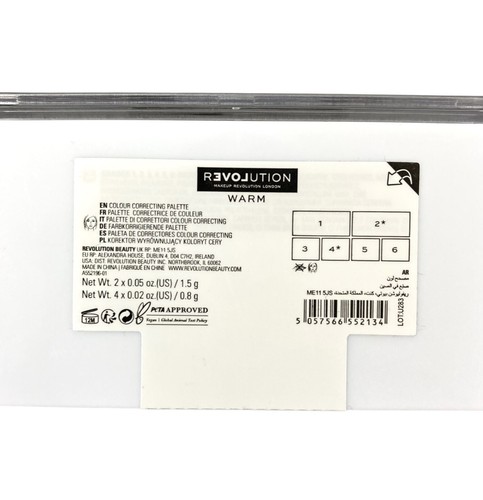 Makeup Relove by Revolution Correct Me Palette- Warm - NEW SEALED - Picture 7 of 7