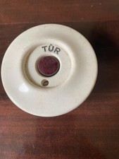 Dzwonek do drzwi dzwonek do drzwi dzwonek okrągły czerwony drzwi elektryczny bakelit