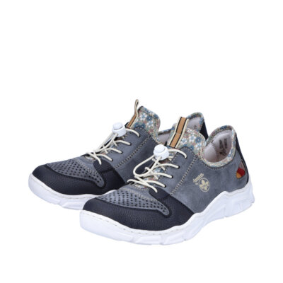 Rieker Sneaker Sneakers Half Shoes Slipper Shoes Sports Shoes Blue