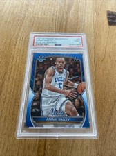AMARI BAILEY 2022-23 Bowman Chrome University #69 Blue Refractor /199 PSA 9 UCLA